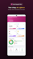 Dada Udyogini Seller app — 'Your shop, at a glance', an earnings and orders dashboard